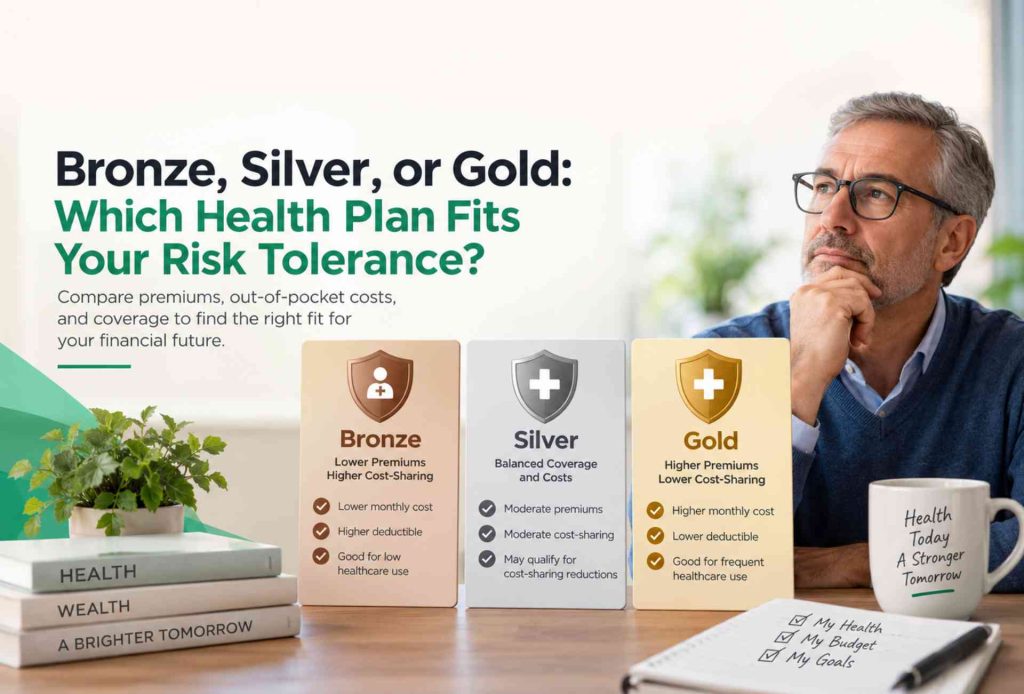 Bronze vs Silver vs Gold Health Insurance: Which Plan Fits Your Risk Tolerance?