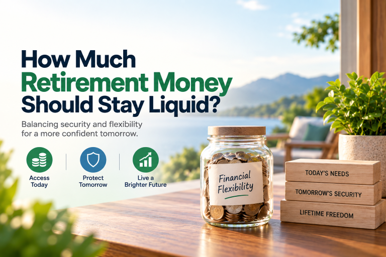 How Much Retirement Money Should Stay Liquid?