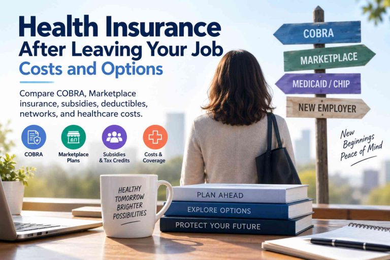 Health Insurance After Leaving Your Job Costs and Options