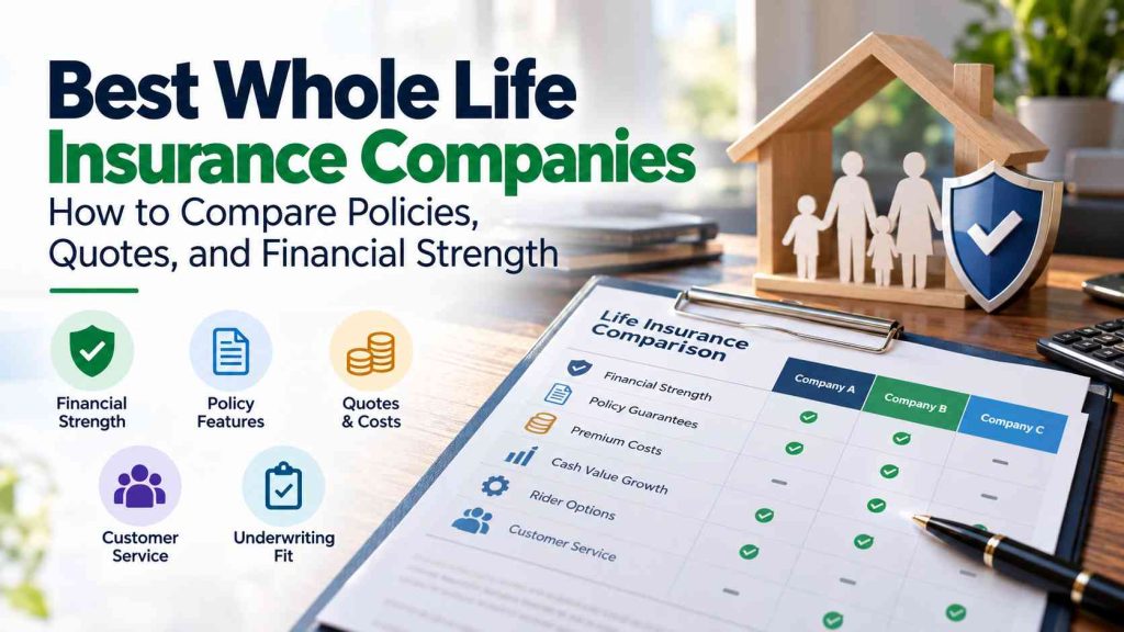 Comparing Whole Life Insurance Companies