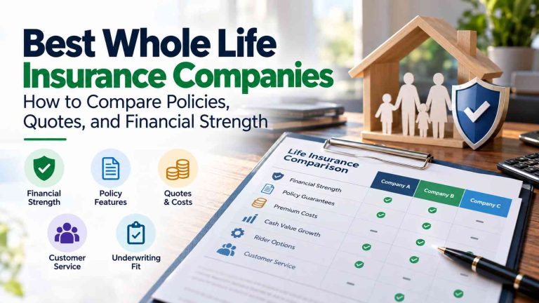Comparing Whole Life Insurance Companies